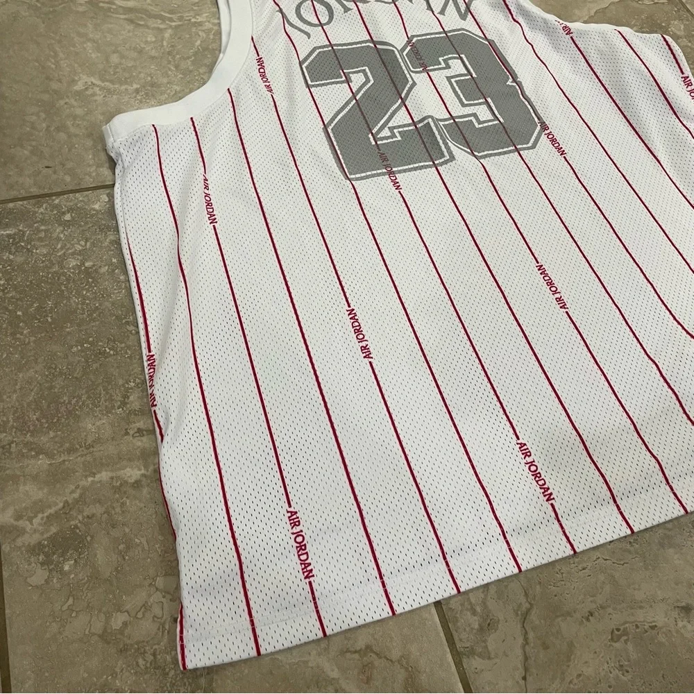 Nike Air Jordan Essentials All‎ Over Print Mesh Jersey Top Size 3XL DM1380 100